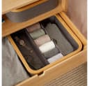 Lumaland Organizer 3er Set mit Bambusrahmen Taupe Bild 3