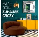Lumaland Sitzsack Round Sofa Braun In- & Outdoor Bild 3