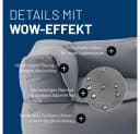 Lumaland Modulares Sitzsack-Modul Grau Wasserfest Abnehmbarer Bezug Bild 5