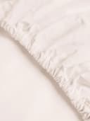 Erlich Textil Spannbettlaken COTTON LINEN SELECT Weiß Bild 2