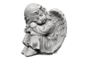 gartendekoparadies.de Gartenfigur Schlafender Engel Grabengel Steinfigur 23 cm 6 kg Frostsicher Bild 1