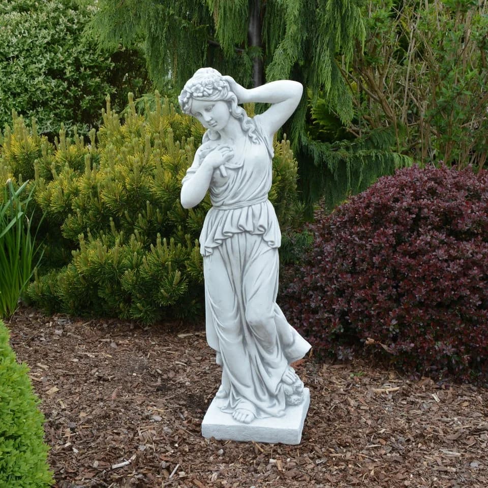 gartendekoparadies.de Gartenfigur Statue der Lena, griechische Mythologie, 95 cm, 48 kg, Frostsicher - Bild 2