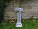 Gartendekoparadies.de Griechische Säule Steinsockel Grau Frostsicher Bild 4