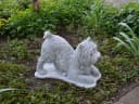 gartendekoparadies.de Westie Gartenfigur Frostsicher Grau Bild 2