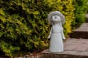 gartendekoparadies.de Gartenfigur Mädchen Figur Steinfigur 49 cm Bild 1