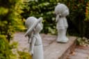 gartendekoparadies.de Gartenfigur Mädchen Figur Steinfigur 49 cm Bild 4