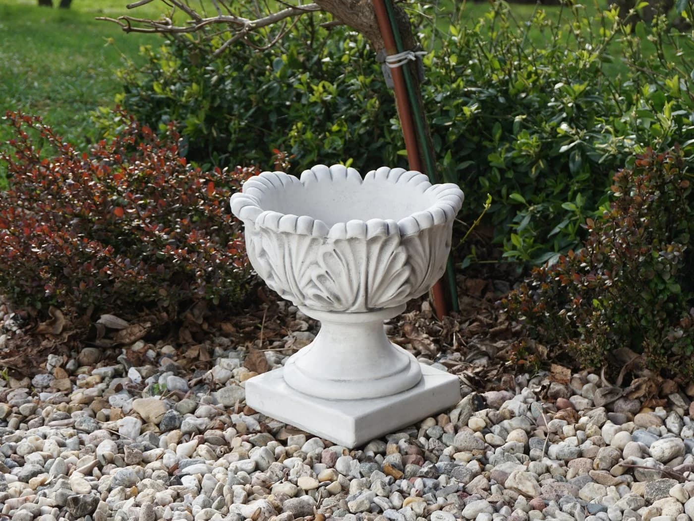 gartendekoparadies.de Pflanzkübel Eichenblatt-Design 6 Liter - Bild 4