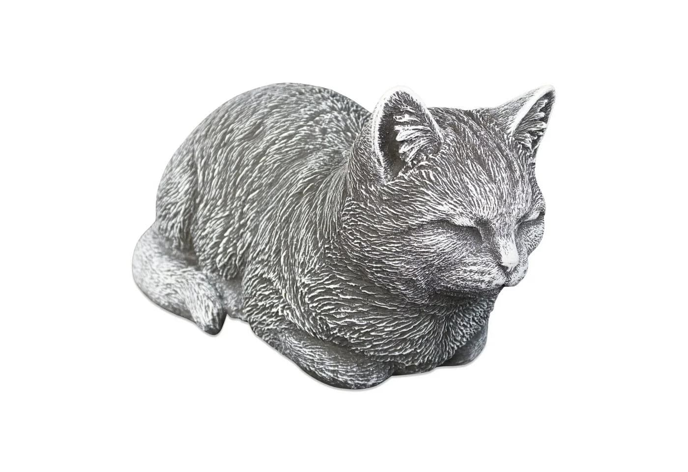 gartendekoparadies.de Gartenfigur Liegende Katze Steinfigur