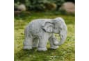 gartendekoparadies.de Gartenfigur Indischer Elefant Steinfigur Grau Bild 2