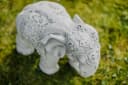 gartendekoparadies.de Gartenfigur Indischer Elefant Steinfigur Grau Bild 3