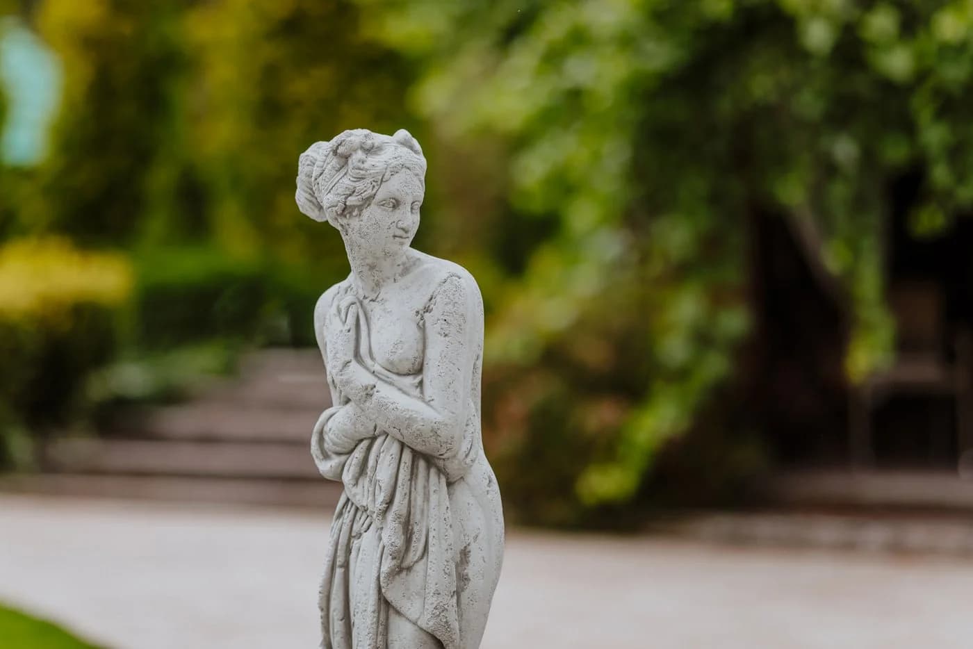 gartendekoparadies.de Venus Italica Statue Grau - Bild 5