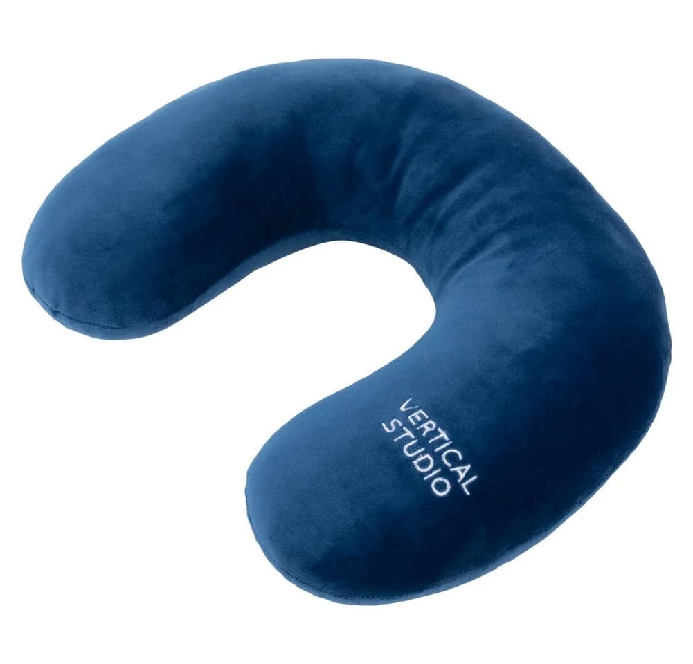 VERTICAL STUDIO Nackenkissen "Norrköping" Navy U-Form Polyester - Bild 2