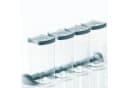 Kesseböhmer Vorratsdosen-Set 4x 1,2L transparent/grau für DISPENSA Bild 2