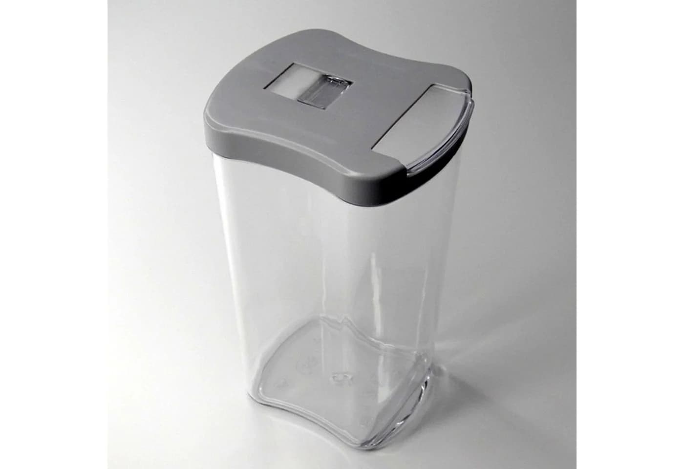 Kesseböhmer Vorratsdosen-Set 4x 1,2L transparent/grau für DISPENSA - Bild 3