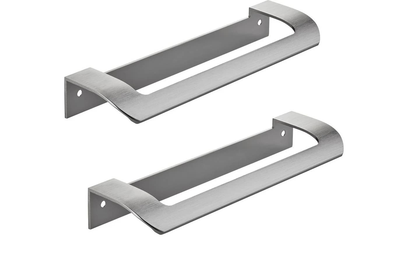 SO-TECH® Möbelgriff LYS 160mm Edelstahloptik 2er Set - Bild 2