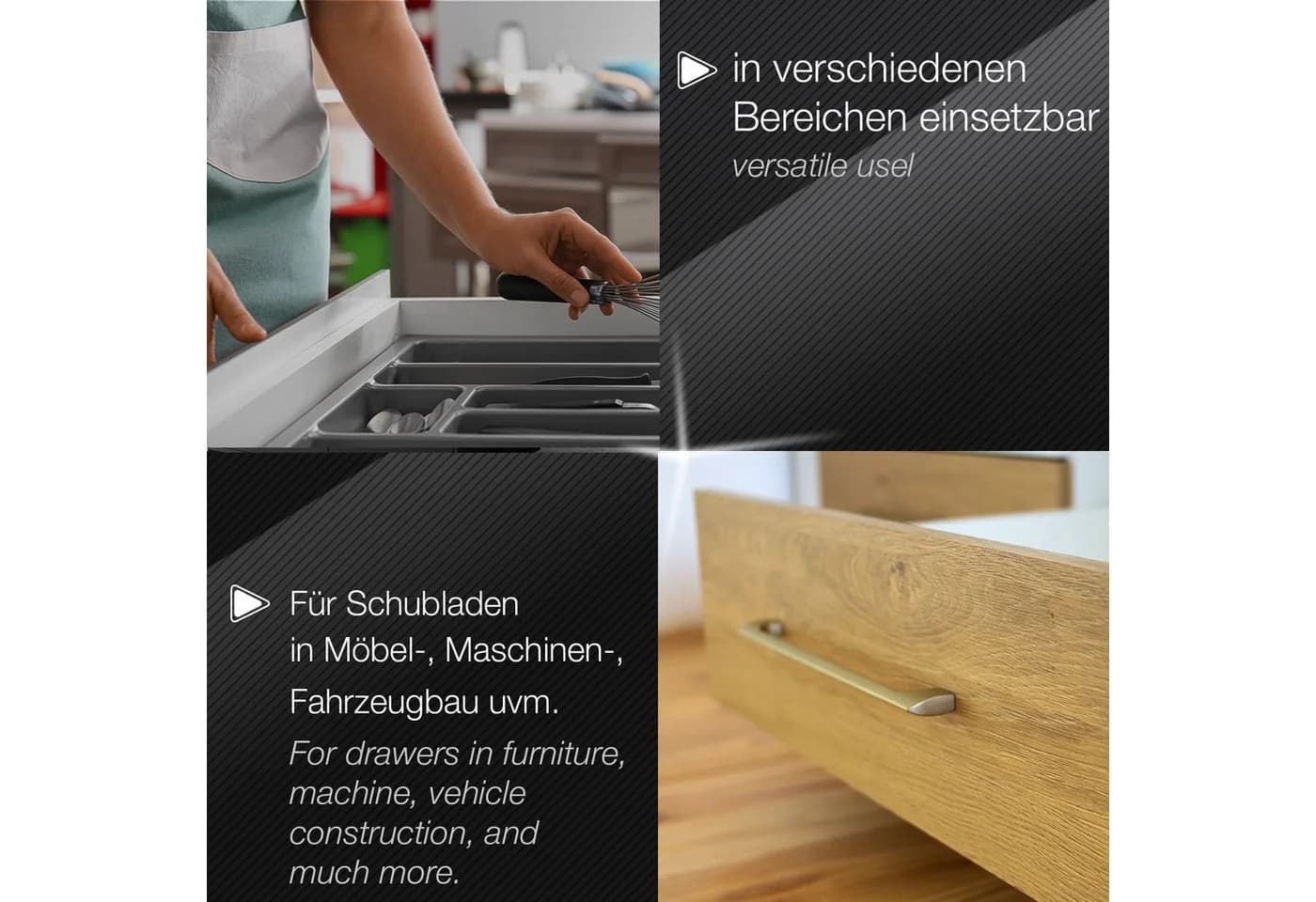 SO-TECH Vollauszug kugelgelagert mit SoftClose & Selbsteinzug - Bild 3