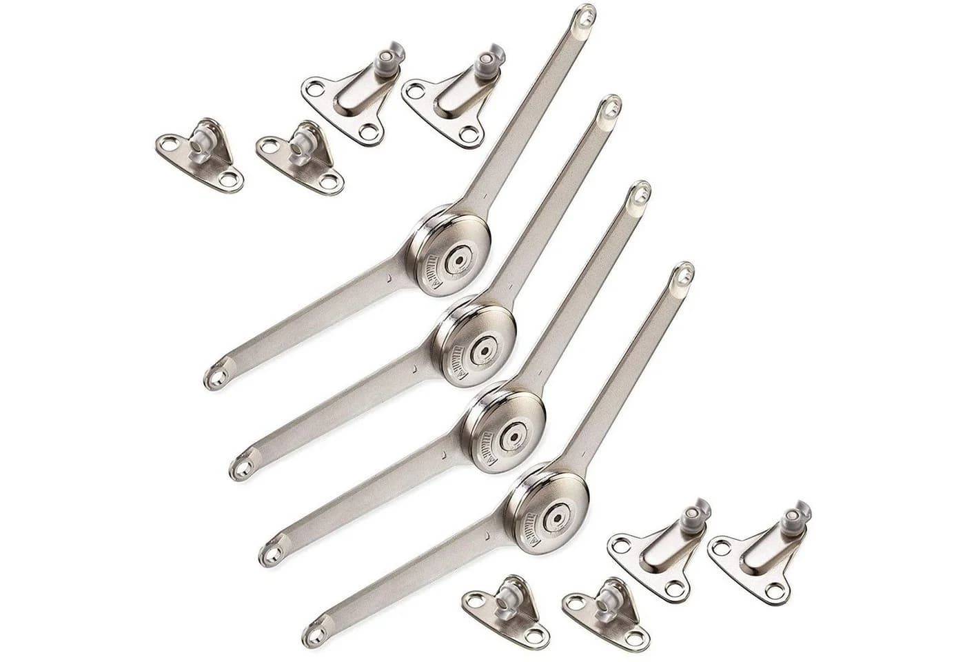 Kesseböhmer Duo Forte Klappenstütze einstellbar 75-110° silber (4 St) - Bild 2