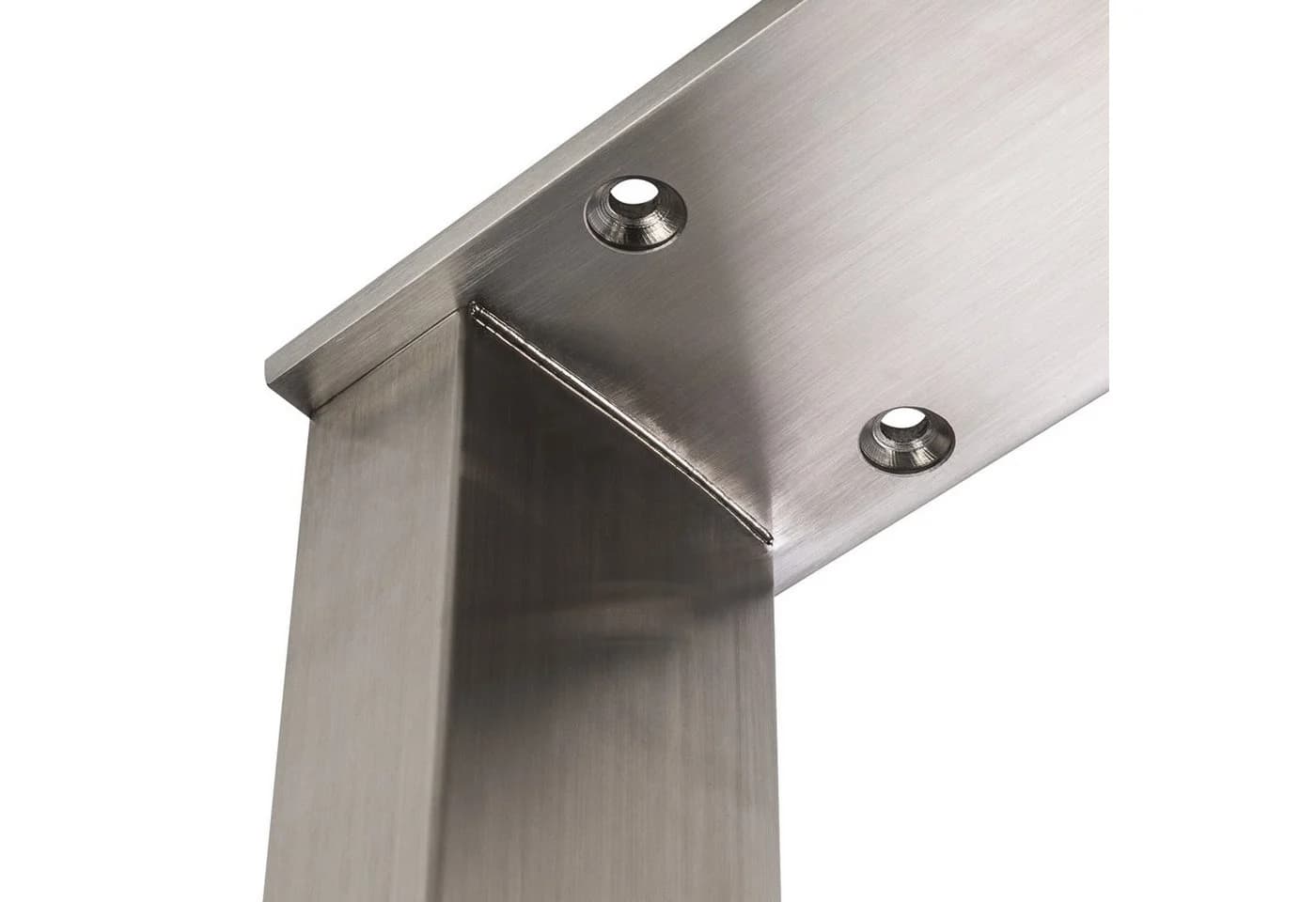 SO-TECH® Tischgestell TAB Edelstahl Gebürstet Industriedesign