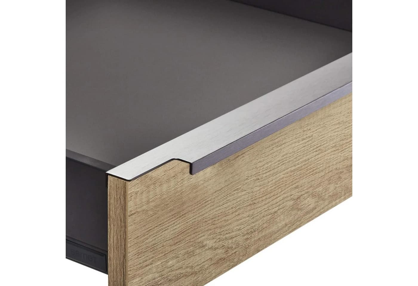 SO-TECH® Möbelgriff BLANKETT Slim Edelstahloptik gebürstet 145 mm - Bild 4