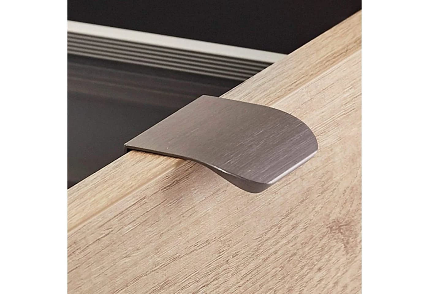 SO-TECH® Griffleiste BLANKETT round Edelstahloptik gebürstet - Bild 3