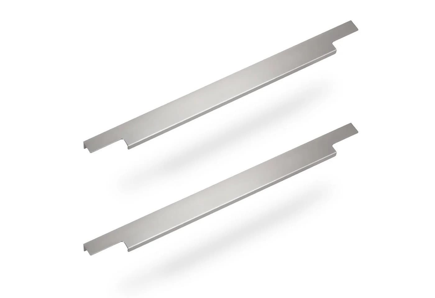 SO-TECH® Möbelgriff BLANKETT Slim Chrom matt Profilgriff (2-St) - Bild 2