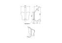 SO-TECH® Garderobenhaken Selbstklebend Edelstahl Silber 4er Set Bild 4