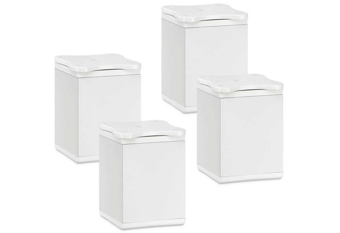 SO-TECH® Möbelfuß QUEBEC weiß höhenverstellbar Aluminium - Bild 2