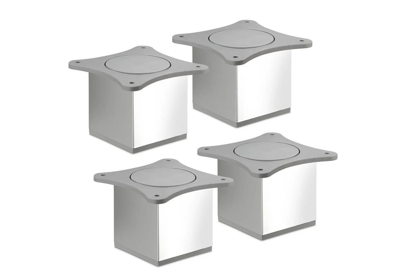 SO-TECH® Möbelfuß QUEBEC II Chrompoliert Aluminium - Bild 2