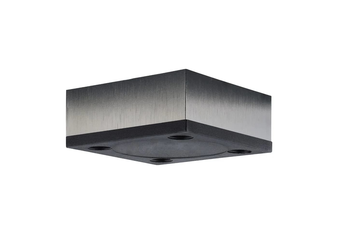 SO-TECH® Möbelfuß 4er Set MOTEL Edelstahloptik Aluminium