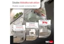 SO-TECH® Teleskopschublade Drahtkorb mit SoftClose und Chrom-Polierung Bild 5