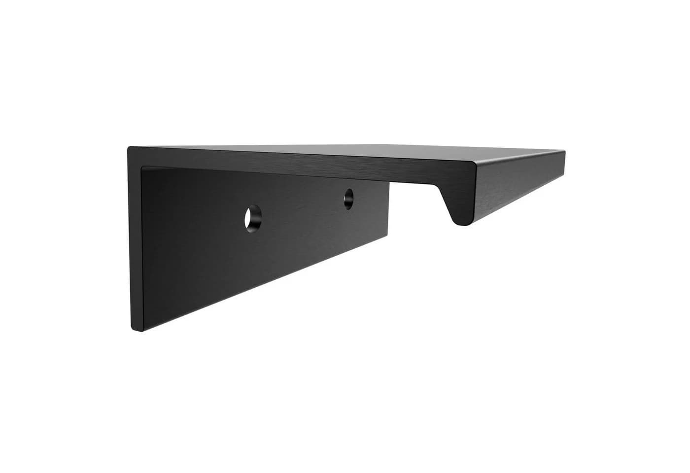 SO-TECH® Möbelgriff SEARL Aluminium Schwarz Gebürstet 70 mm