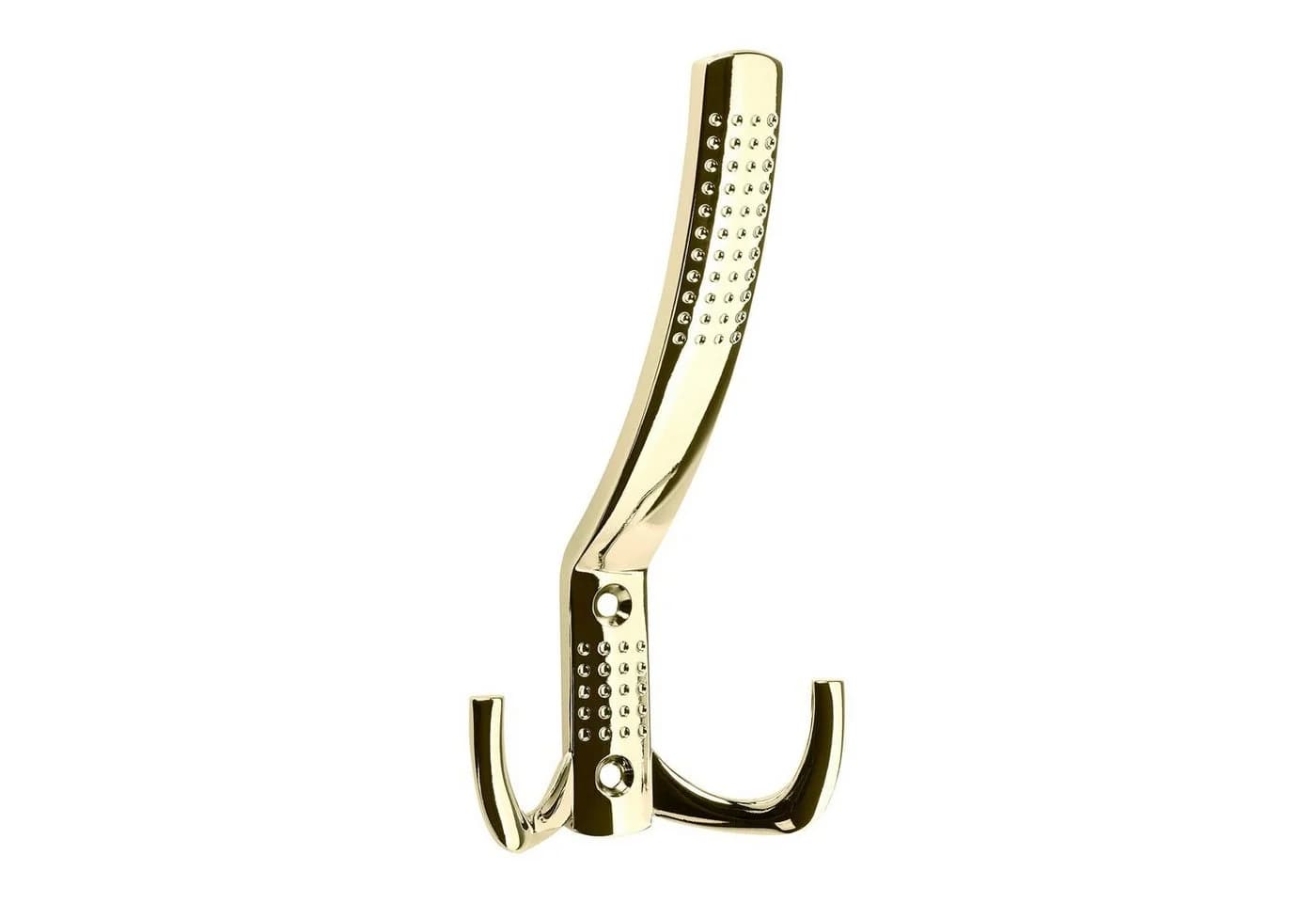 SO-TECH® Garderobenhaken JASMIN 5er Set Messingoptik Metall