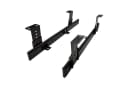 Tastaturauszug aus Stahl, modern, schwarz, 400x55-90 cm Bild 2