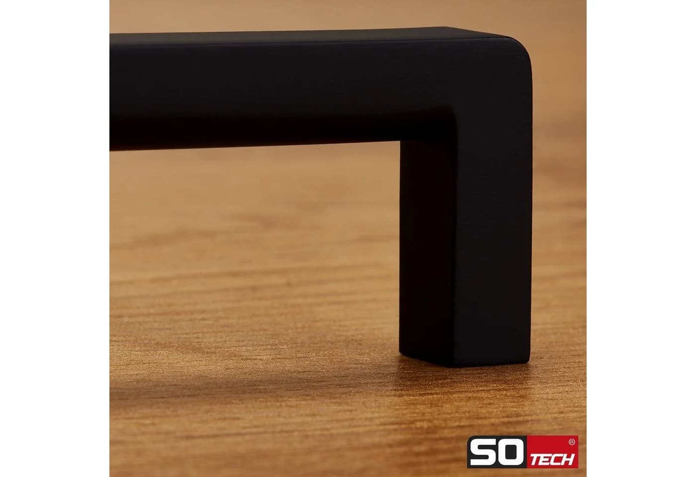 SO-TECH® Möbelgriff Bügelgriff BLACKLINE IX schwarz matt - Bild 3
