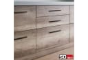 SO-TECH® Möbelgriff Bügelgriff BLACKLINE IX schwarz matt Bild 4