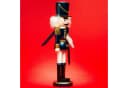 SIKORA Weihnachtsfigur NK-I Deko Nussknacker Figur aus Holz blau Bild 3