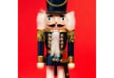 SIKORA Weihnachtsfigur NK-I Deko Nussknacker Figur aus Holz blau Bild 5