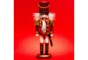 SIKORA Weihnachtsfigur Nussknacker Deko Figur aus Holz Bild 1