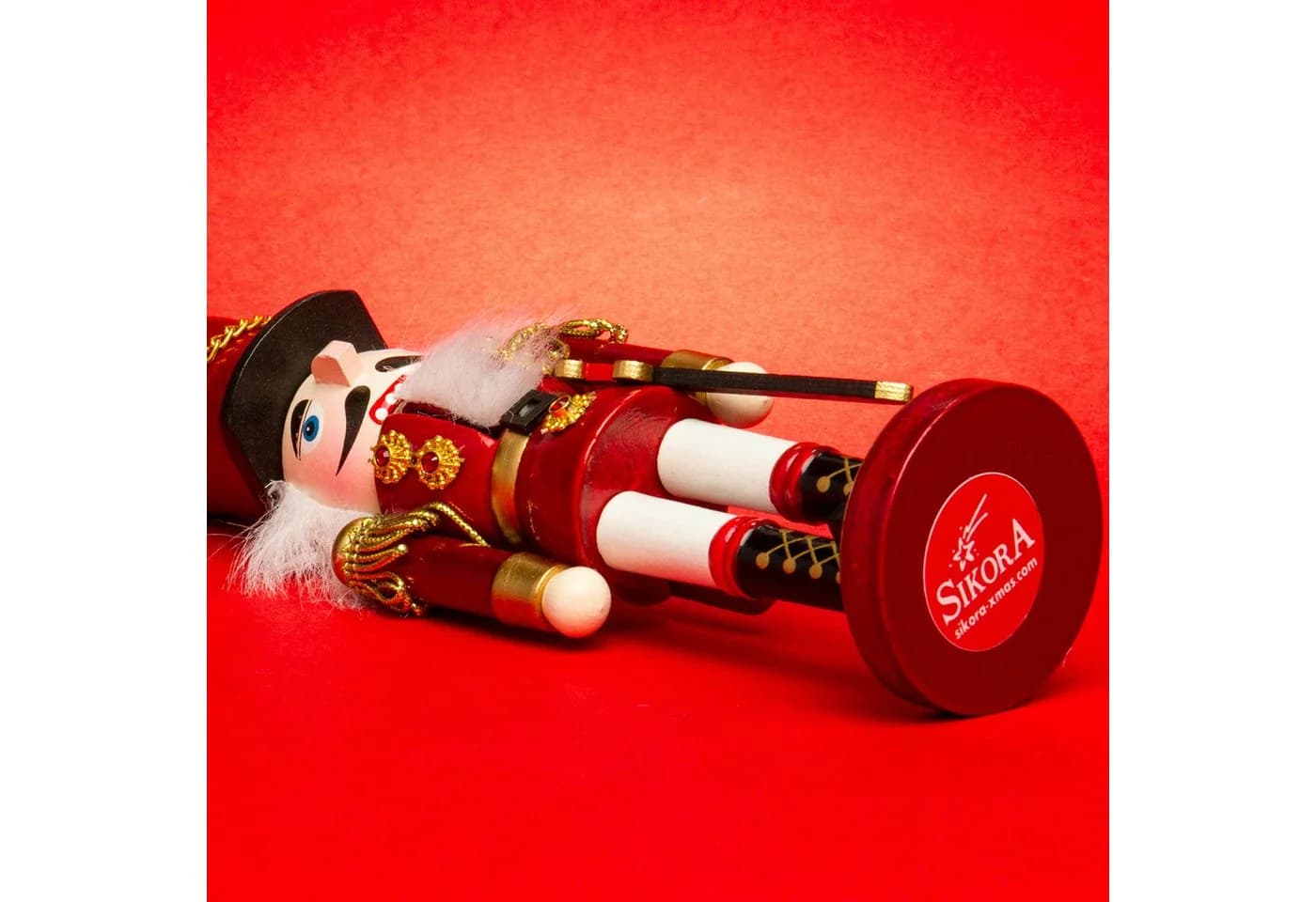 SIKORA Weihnachtsfigur Nussknacker Deko Figur aus Holz - Bild 4