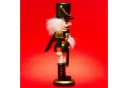 SIKORA Weihnachtsfigur NK-I Deko Nussknacker Figur aus Holz Grün Bild 3