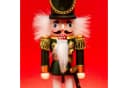 SIKORA Weihnachtsfigur NK-I Deko Nussknacker Figur aus Holz Grün Bild 5