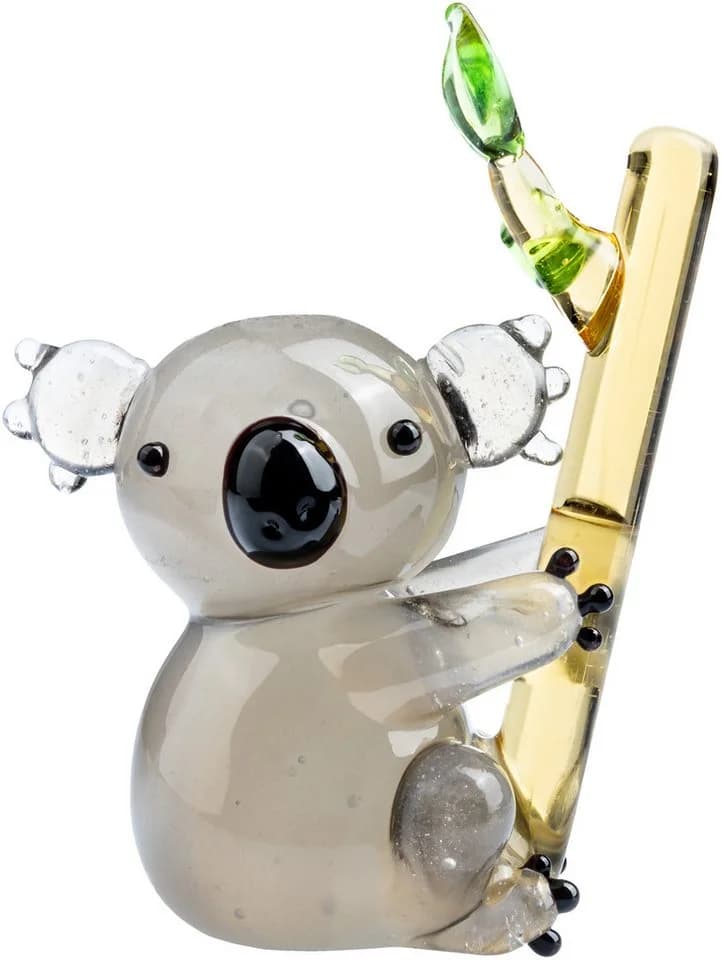 SIKORA Mini Glasfigur Koala Bär Handgefertigt