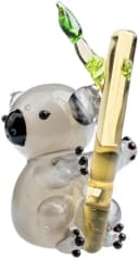 SIKORA Mini Glasfigur Koala Bär Handgefertigt Bild 3