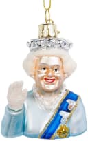 SIKORA Christbaumschmuck Queen Elizabeth besondere Weihnachtskugel Glas Anhänger – BS011 Bild 2