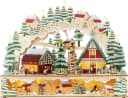 SIKORA Schwibbogen LB98 farbenfrohes Holz Dekoobjekt mit LED Beleuchtung für Weihnachten Bild 2
