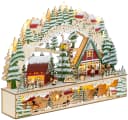 SIKORA Schwibbogen LB98 farbenfrohes Holz Dekoobjekt mit LED Beleuchtung für Weihnachten Bild 3