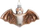 SIKORA Weihnachtsbaumkugel Fledermaus BS782, Glas, Traditionell Bild 2