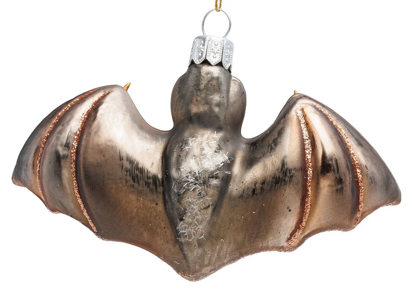 SIKORA Weihnachtsbaumkugel Fledermaus BS782, Glas, Traditionell - Bild 3