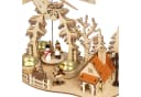 SIKORA Weihnachtspyramide 2-in-1 mit Räuchermännchen bunt Bild 4