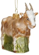 SIKORA Weihnachtsbaumkugel Ziegenbock Glas Figur Anhänger Bild 2